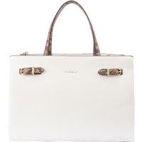 FIORELLI Women's Etta Buckle Satchel Bag in Beige
