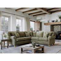 The Great Sofa Company Flora 2 Corner 2 Sofa Glory Winter Moss in Dark Green