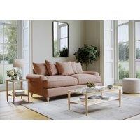 The Great Sofa Company Beatrice Large Sofa Faro Coral in Pink