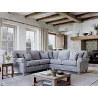 The Great Sofa Company Flora 2 Corner 2 Sofa Glory Anthracite in Mid Grey