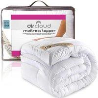 GAVENO CAVAILIA Mattress Topper 10cm in White | Size: King