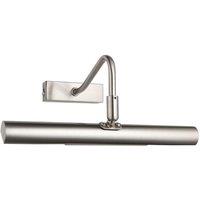 Netlighting Linton 2 Light Picture Wall LightSatin Chrome G9 in Grey