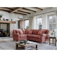 The Great Sofa Company Flora 1 Corner 2 Sofa Glory Deep Terra in Terracotta