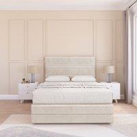 Monaco Plush Bed Set ,No Drawers Mattress & 26" Headboard
