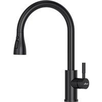 Appaso Black Kitchen Tap with Pull Out Spray, 3 Spray Modes