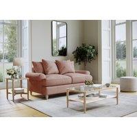 The Great Sofa Company Beatrice Medium Sofa Faro Coral in Pink