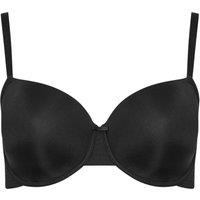 Yours Women's Moulded T-Shirt Bra in Black | Size: 44B