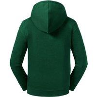 Russell Authentic Zip Hooded Sweatshirt in Bottle Green | Size: 7-8 Years