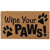 Eco-Friendly Latex Backed Coir Entrance Doormat, 40x70cm - Wipe Your Paws