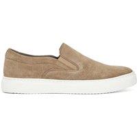 Dune London Men's 'Tillos' Suede Trainers in Taupe | Size: 10