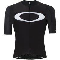 Oakley Men's Premium Branded Zip Up Black Cycling Road Jersey | Size: XL