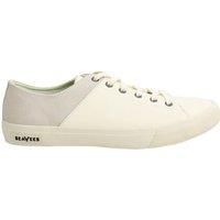 Seavees Men's Monterey Lace-Up White Suede Leather Shoes | Size: 10