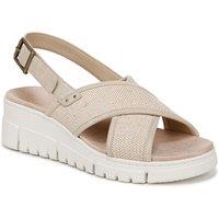 Vionic Women's Uptown Sonoma Slingback Sandals in Beige | Size: 6