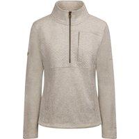 Trespass Women's Hoxie Marl Fleece Top in Cream | Size: Medium