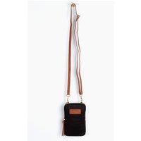 Etre Women's Ivy Crossbody Phone Bag - Khaki in Black