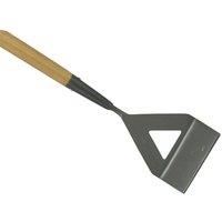 Kent & Stowe Long Handled Dutch Hoe Carbon Steel in Beige