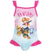 Paw Patrol Girl's Pawsome Surfsuit in Pink | Size: 18-24 m