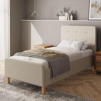 GFW Ashbourne Ottoman Storage Bed in Natural | Size: Single