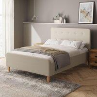 GFW Ashbourne Ottoman Storage Bed in Natural | Size: Double