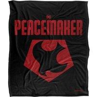 Warner Brothers Peacemaker Officially Licensed Silky Touch Super Soft Throw Blanket 152 x 127 cm in White
