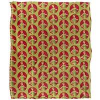 Warner Brothers Scooby Doo Officially Licensed Silky Touch Super Soft Throw Blanket 152 x 127 cm in White
