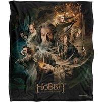 Warner Brothers The Hobbit The Desolation Of Smaug Officially Licensed Silky Touch Super Soft Throw Blanket 152 x 127 cm in White