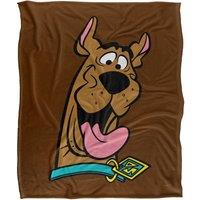 Warner Brothers Scooby Doo Officially Licensed Silky Touch Super Soft Throw Blanket 152 x 127 cm in White