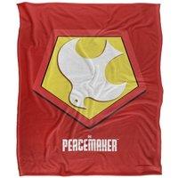 Warner Brothers Peacemaker Officially Licensed Silky Touch Super Soft Throw Blanket 152 x 127 cm in White