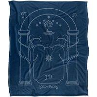 Warner Brothers Lord Of The Rings Officially Licensed Silky Touch Super Soft Throw Blanket 152 x 127 cm in White