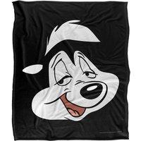 Warner Brothers Looney Tunes Officially Licensed Silky Touch Super Soft Throw Blanket 152 x 127 cm in White