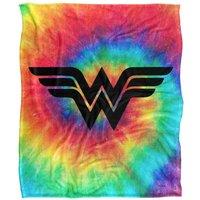 Warner Brothers Wonder Woman Officially Licensed Silky Touch Super Soft Throw Blanket 152 x 127 cm in White