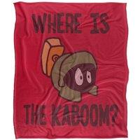 Warner Brothers Looney Tunes Officially Licensed Silky Touch Super Soft Throw Blanket 152 x 127 cm in White