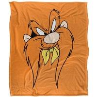 Warner Brothers Looney Tunes Officially Licensed Silky Touch Super Soft Throw Blanket 152 x 127 cm in White