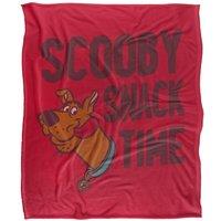 Warner Brothers Scooby Doo Officially Licensed Silky Touch Super Soft Throw Blanket 152 x 127 cm in White