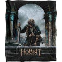 Warner Brothers The Hobbit Battle Of The Five Armies Officially Licensed Silky Touch Super Soft Throw Blanket 152 x 127 cm in White
