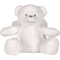 Mumbles Angel Bear Plush Toy in White | Size: Medium