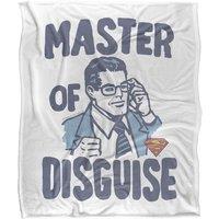 Warner Brothers Superman Officially Licensed Silky Touch Super Soft Throw Blanket 152 x 127 cm in White