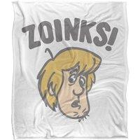Warner Brothers Scooby Doo Officially Licensed Silky Touch Super Soft Throw Blanket 152 x 127 cm in White