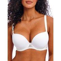 Freya Women's Fascinate Moulded Plunge T-Shirt Bra in White | Size: 30DD