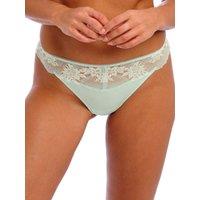 Wacoal Women's Most Divine Tanga in Green | Size: 12
