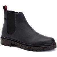 Base London Men's Walsh Chelsea Boot in Black | Size: 8