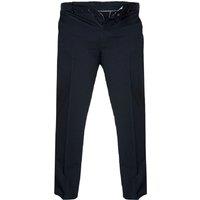 Duke Clothing Men's D555 Bruno Stretch Chino Kingsize Trousers in Indigo | Size: 40R