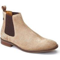Base London Men's Virgil Chelsea Boot in Beige | Size: 10