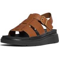 FitFlop Women's Gen-FF Fisherman Sandal in Tan | Size: 4