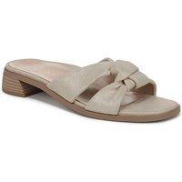 Vionic Women's Mabel Slide Sandals in Gold | Size: 4.5