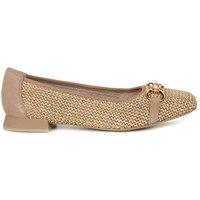 Caprice Women's 'Tour' Ballet Pumps in Light Brown | Size: 6.5