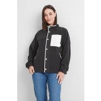 TOG24 Women's 'Kayford' Microfleece Jacket in Black | Size: 14