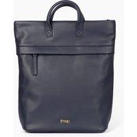 Perrie Top Handle Faux Leather Laptop Backpack