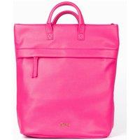 Perrie Top Handle Faux Leather Laptop Backpack