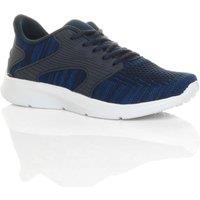 AJVANI Men's Flat Heel Lace Up Trainers in Navy | Size: 10